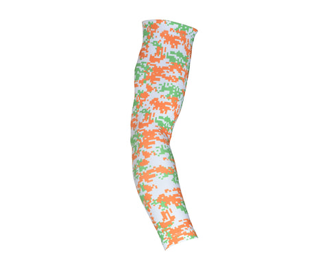 Citron Digital Camo Compression Sleeve